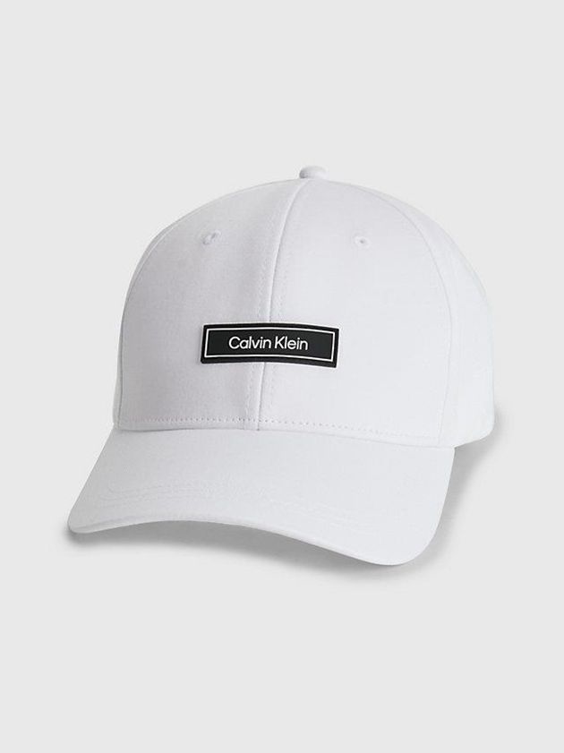 Calvin Klein USA Organic Cotton Mens Cap White 9846031-AM